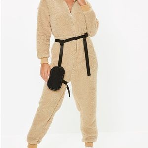 Nude Teddy Long Sleeve Jumpsuit Teddybear